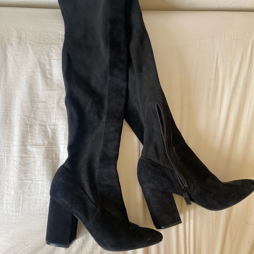 Cole Haan- Over the Knee Boots- Stretch Suede 8.5